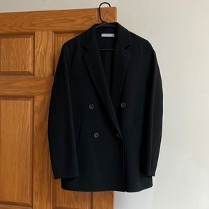 NWT Vince Wool Blazer In Black Sz. M